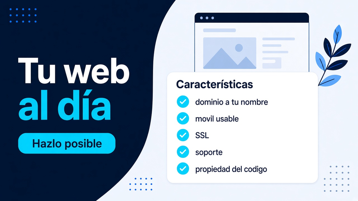 Checklist antes de firmar un presupuesto web