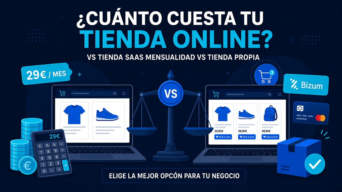 Comparativa Shopify vs tienda propia WooCommerce