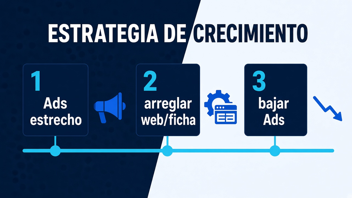 Secuencia recomendada con Ads, web y SEO local