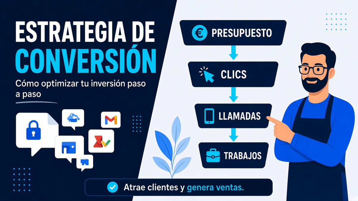 Embudo Google Ads: clic, landing y llamada cualificada