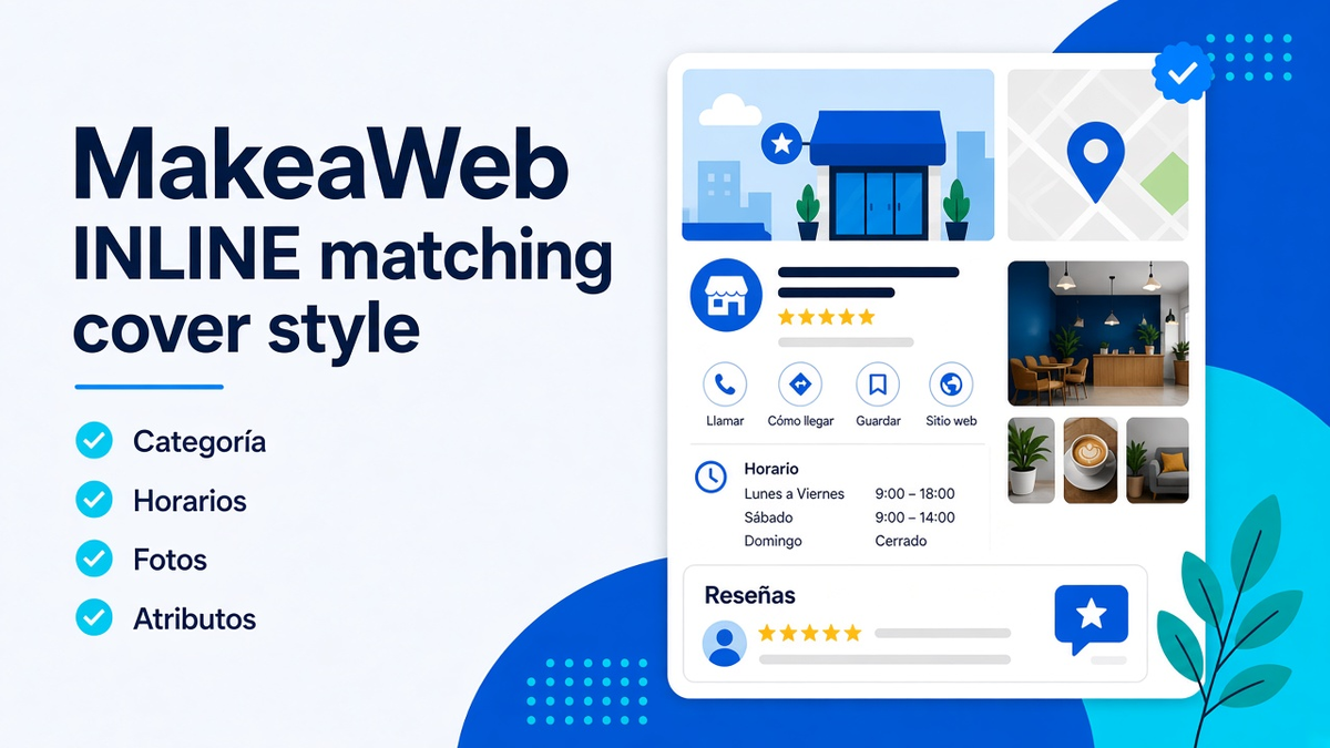 Checklist mínima de Google Business Profile