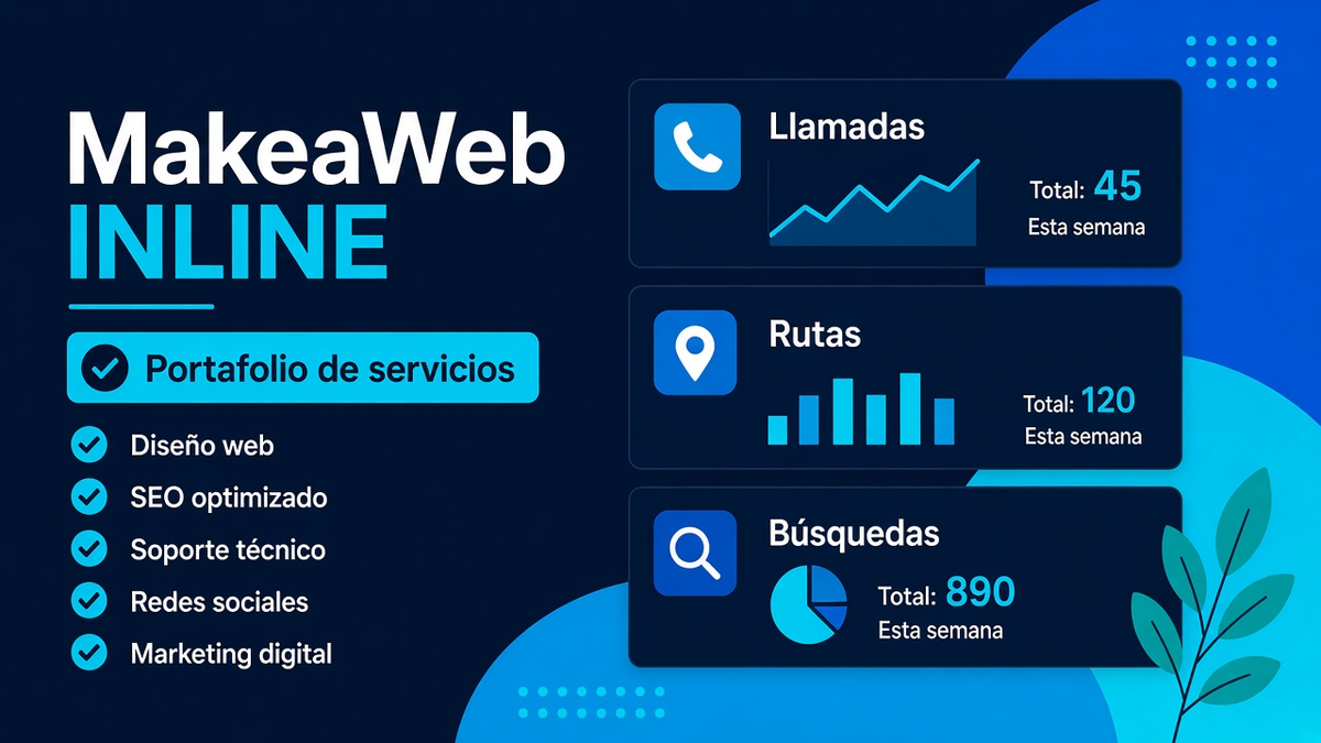 Panel Insights: llamadas, rutas y clics a la web