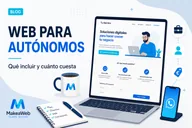 Web profesional para autónomos: qué incluir y cuánto cuesta