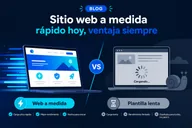 Diseño web que convierte: por qué una web rápida gana a una plantilla